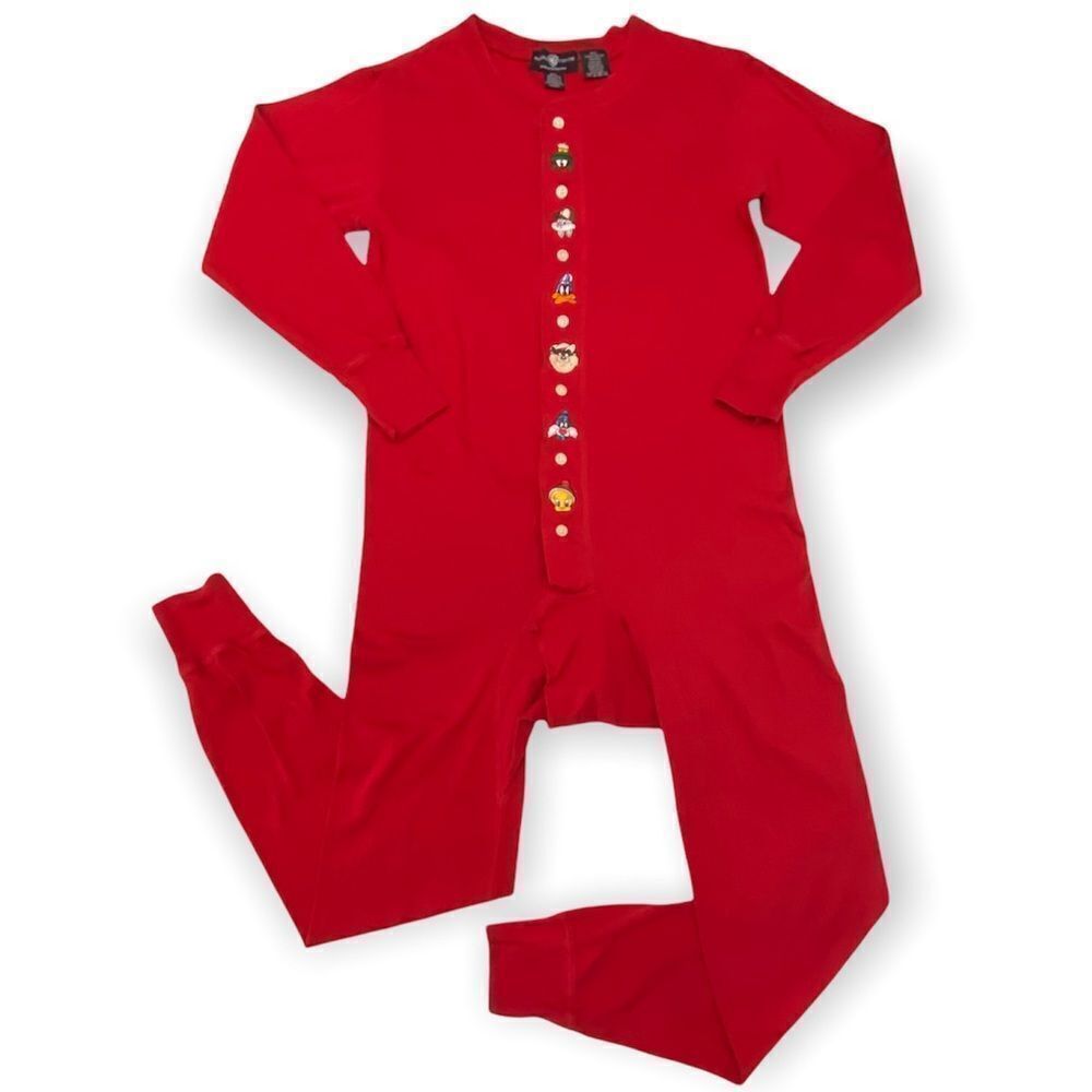 Vintage Warner Bros Looney Tunes Union Suit PJ’s Unisex